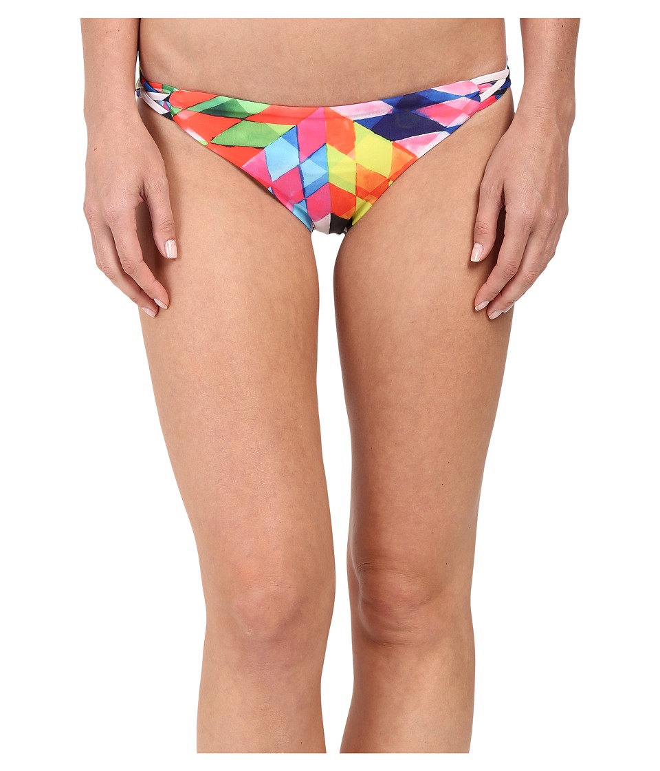 UPC 849226070202 product image for Mara Hoffman - Basketweave Bottom (Fractals Red) Women's Swimwear | upcitemdb.com