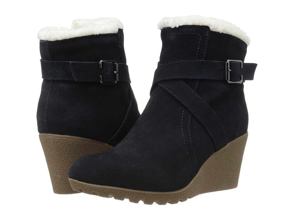 Hush Puppies Amber Miles IIV (Navy Waterproof Suede) Women