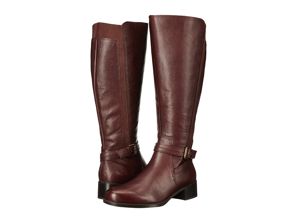 Naturalizer Wynnie Wide Calf (Bridal Brown Leather) Women