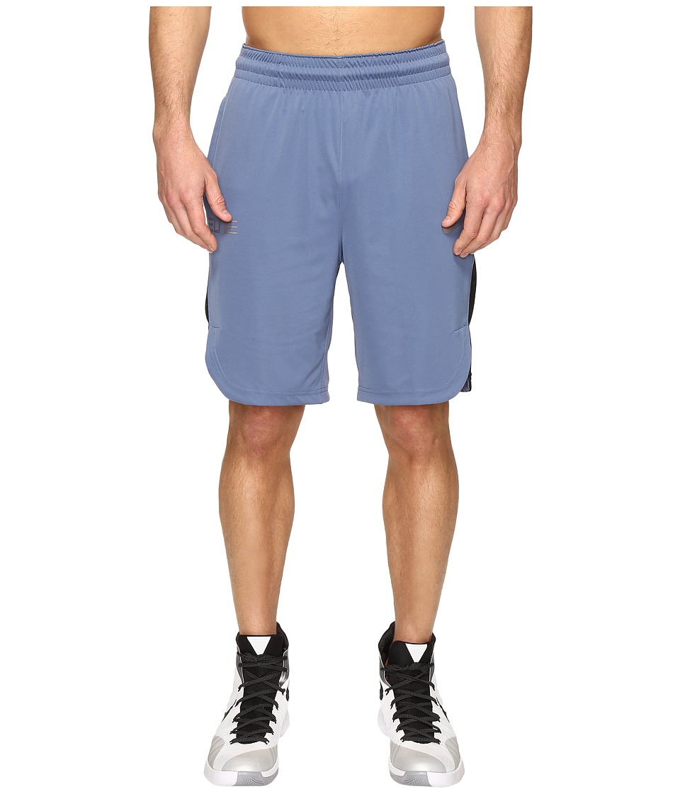Nike Elite Basketball Short (Ocean Fog/Dark Purple Dust/Matte Silver) Men