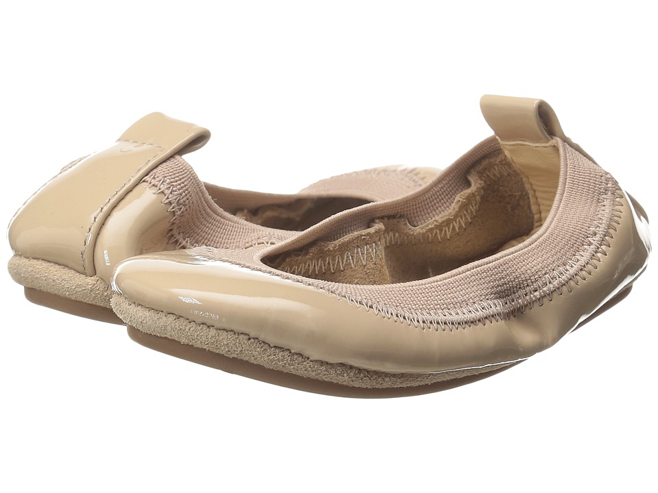 Yosi Samra Kids Sammie Super Soft Ballet Flat (Toddler) (Blush Patent Leather) Girls Shoes