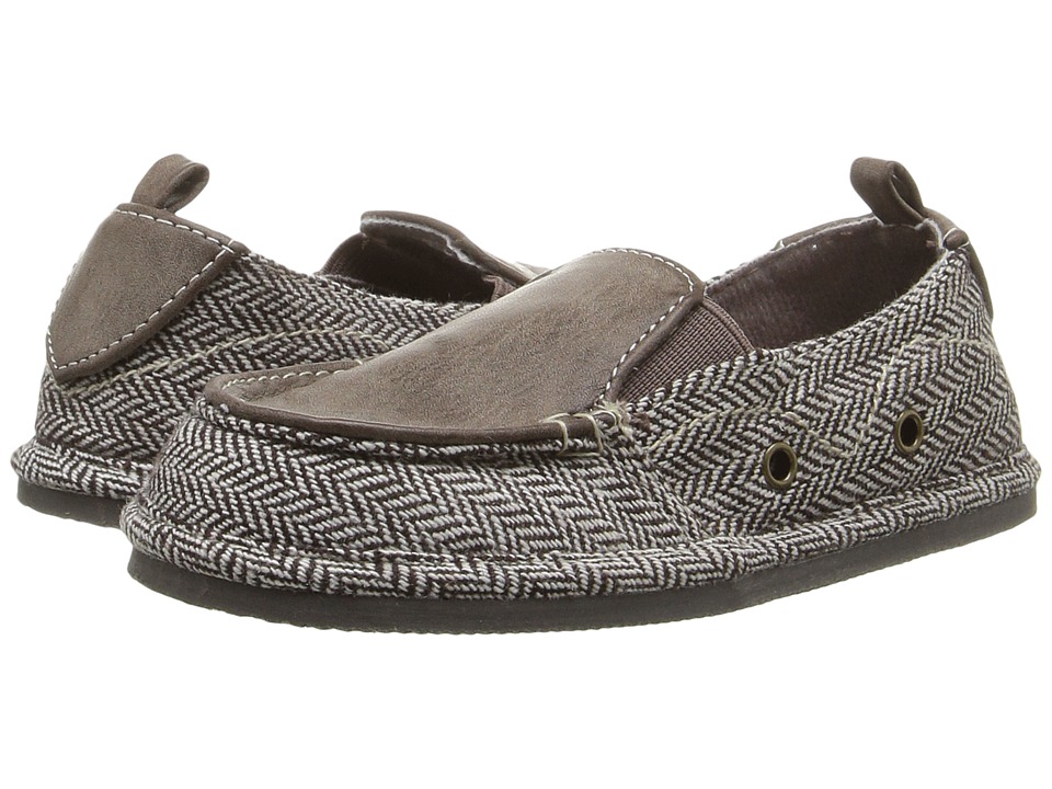 Baby Deer Herringbone Slip-On (Infant/Toddler) (Brown) Boys Shoes