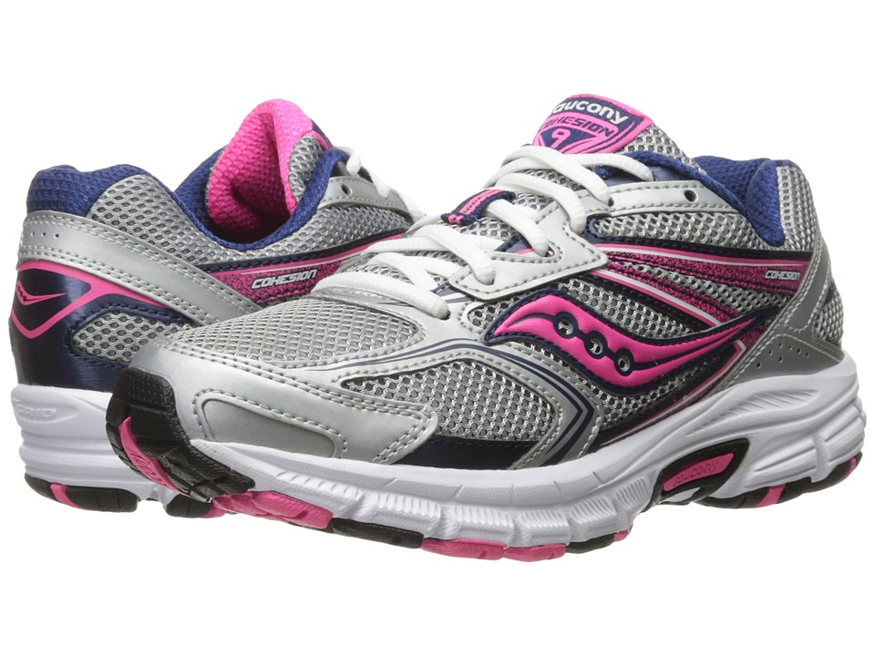 saucony cohesion 9 womens pink