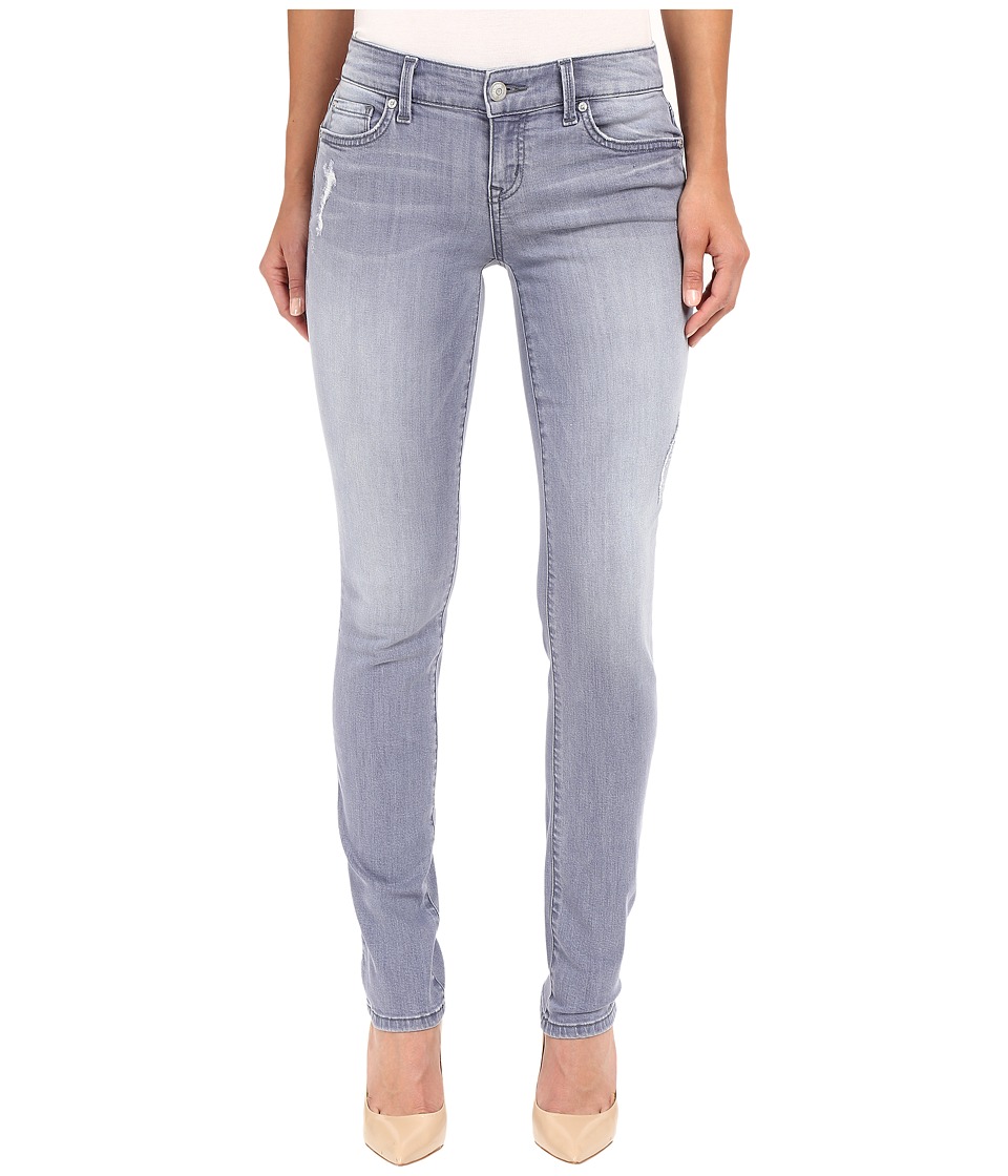 purple high waisted jeans
