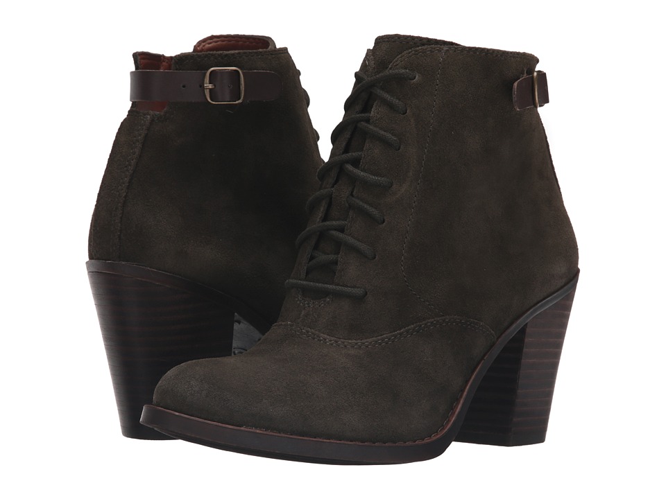 Lucky Brand Echoh (Dark Moss Oil Suede) Women