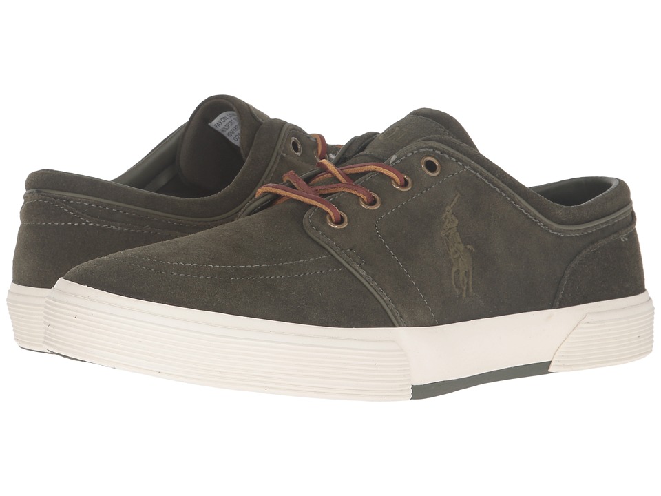 Polo Ralph Lauren Faxon Low Loden Sport Suede Mens Lace up casual Shoes Polo Ralph Lauren Faxon Low Loden Sport Suede Mens Lace up casual Shoes