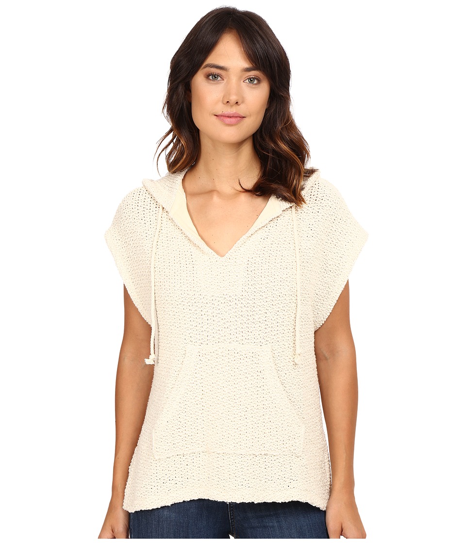 Splendid Prairie Loose Knit Hoodie (Natural) Women