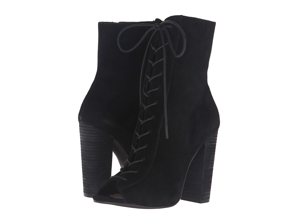 Kristin Cavallari Lawless (Black Kid Suede) High Heels