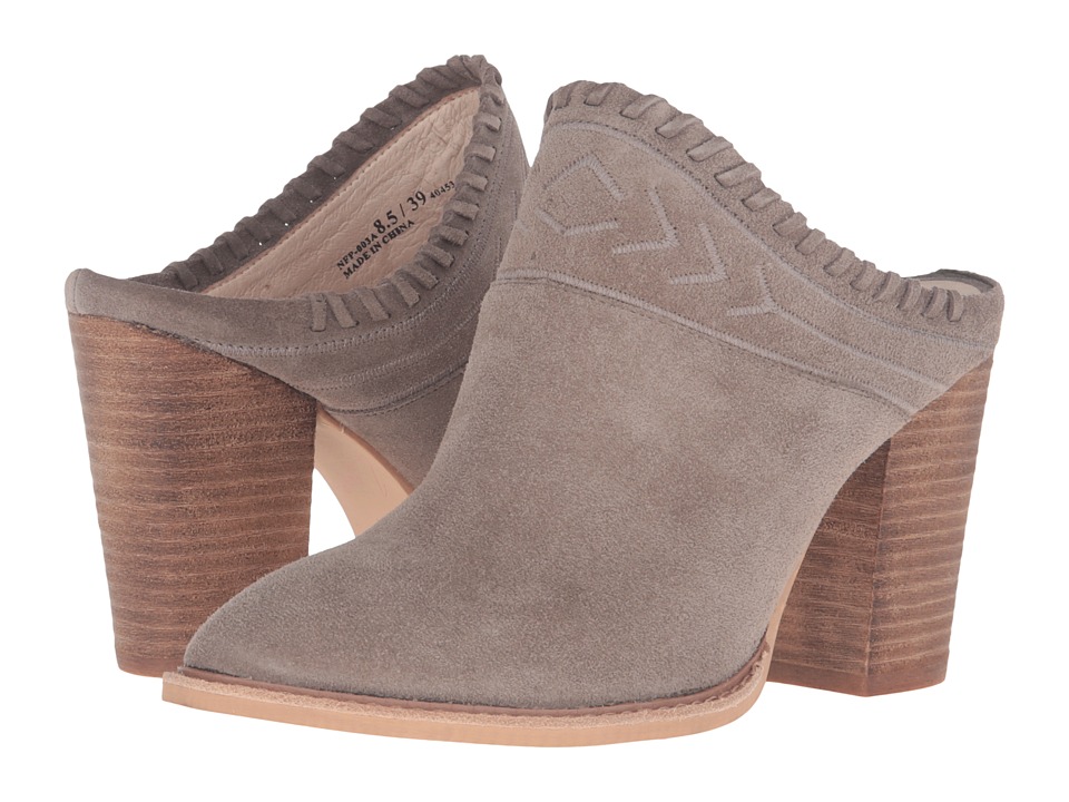 Kristin Cavallari Nikki Mule (Grey Suede) High Heels