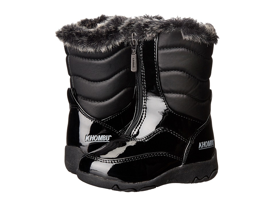 Khombu Kids Davia (Toddler) (Black) Girls Shoes