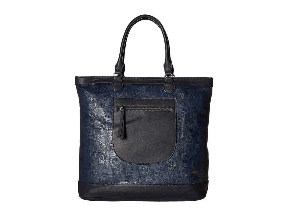 Roxy - Surfer Girls Tote Bag (Blue Print) Shoulder Handbags