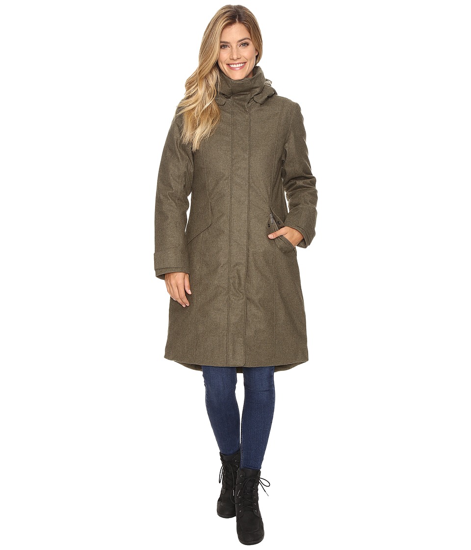 NAU Prato Wool Down Trench (Surplus Heather) Women