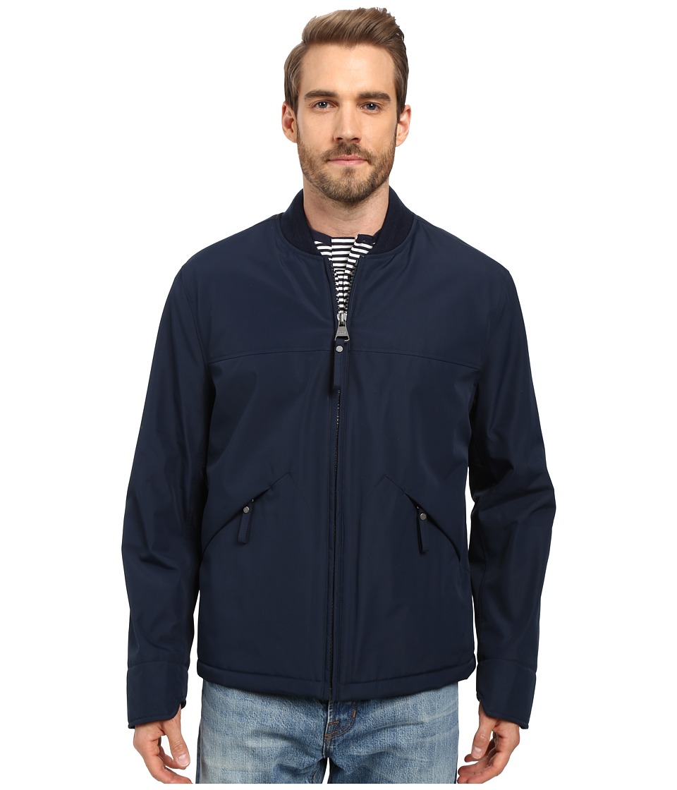 Marc New York by Andrew Marc Dalton Rain Bomber Jacket (Ink) Men