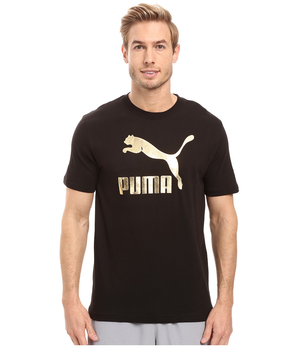 puma gold t shirt