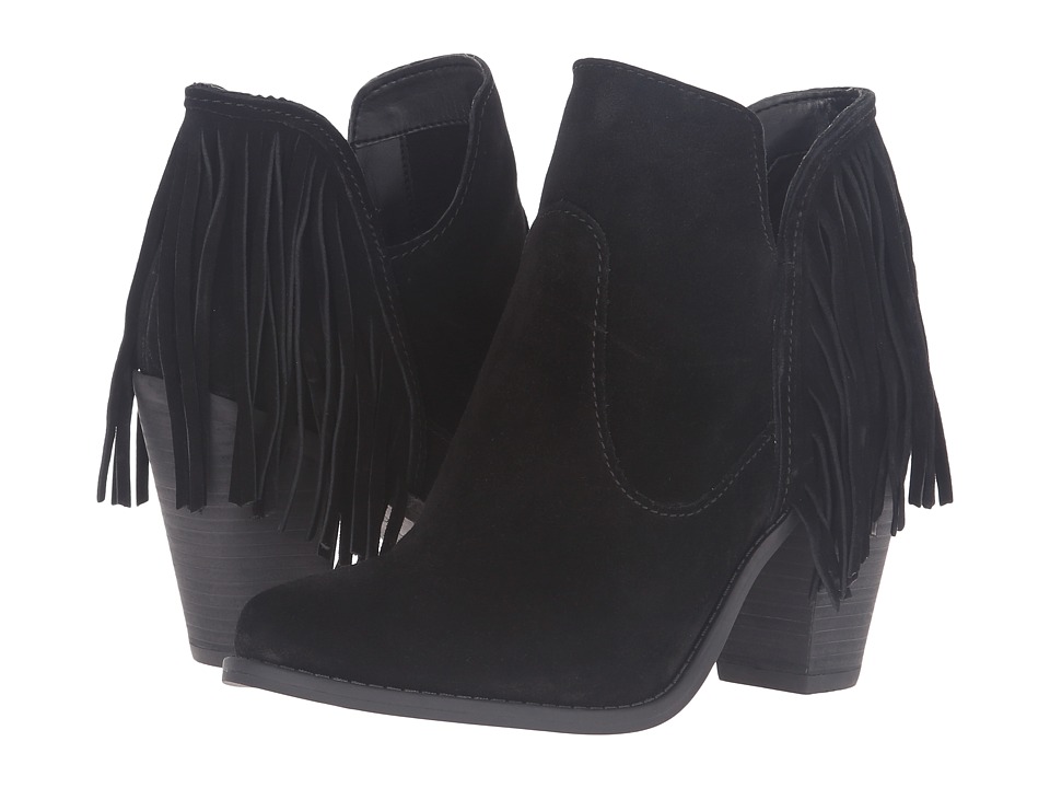 Jessica Simpson Cecila (Black Split Suede) Women