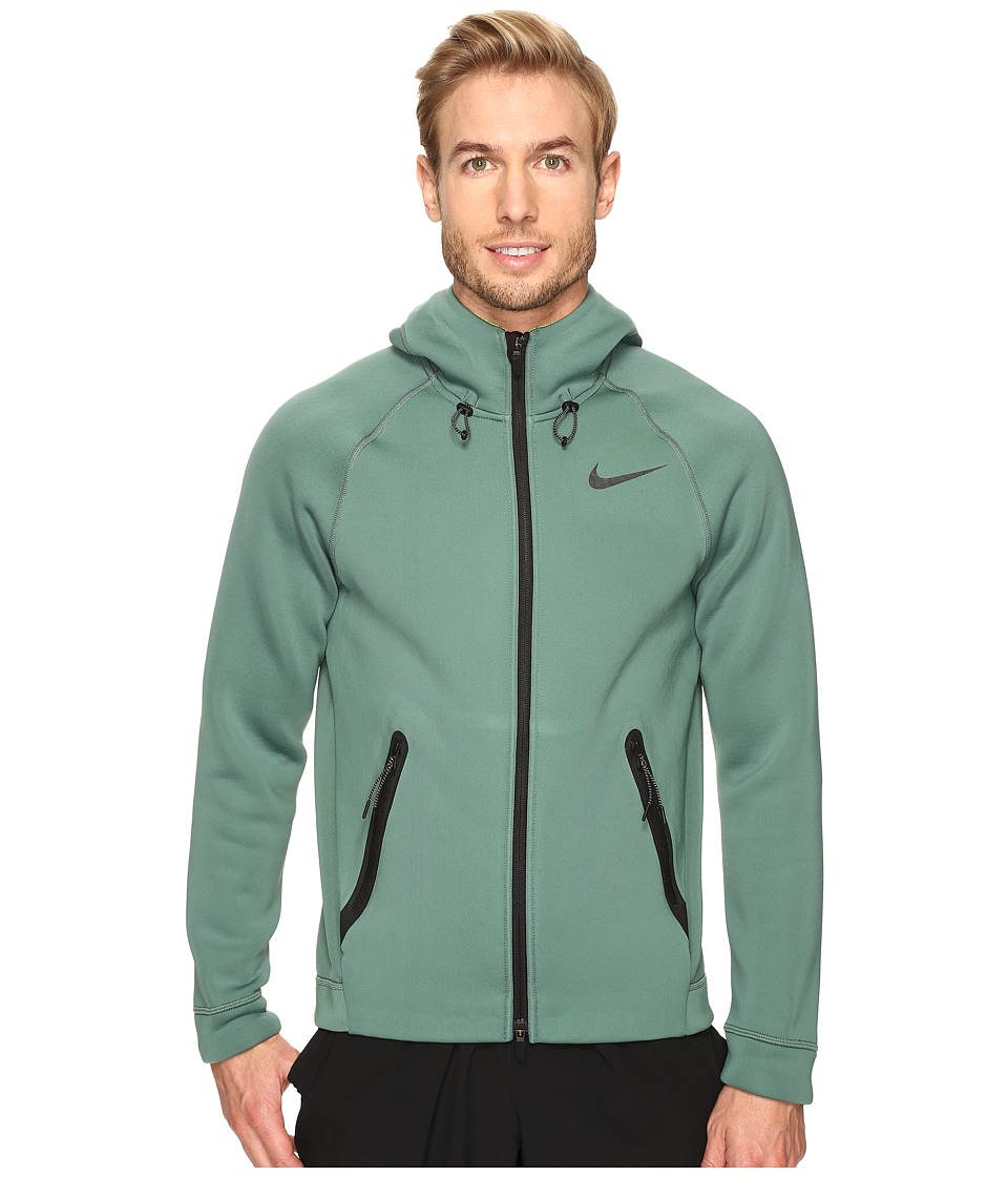 black and volt green hoodie