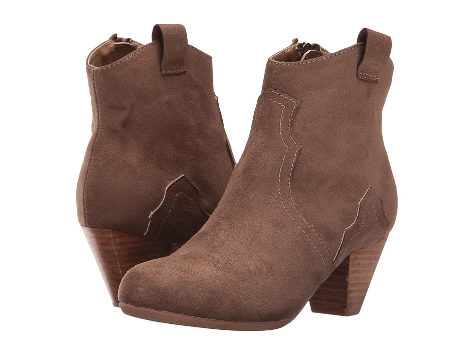 Amiana 15-A5424 (Little Kid/Big Kid/Adult) (Taupe Suede Fabric) Girl