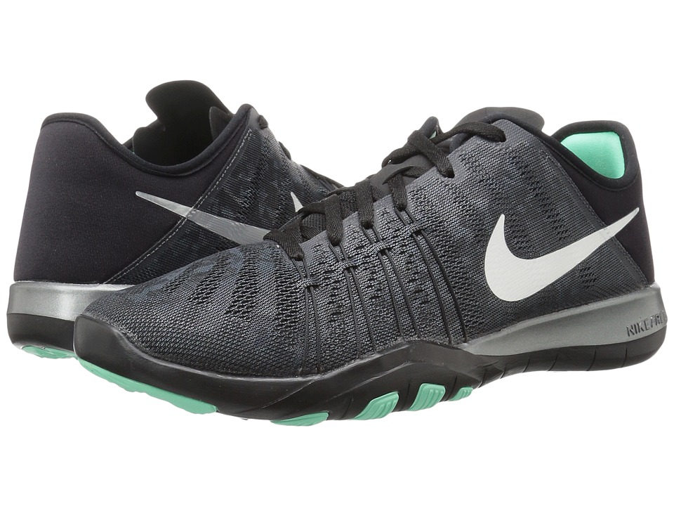 Nike Free Trainer Training Shoes Black Green Glow Nike Free Trainer Training Shoes Black Green Glow