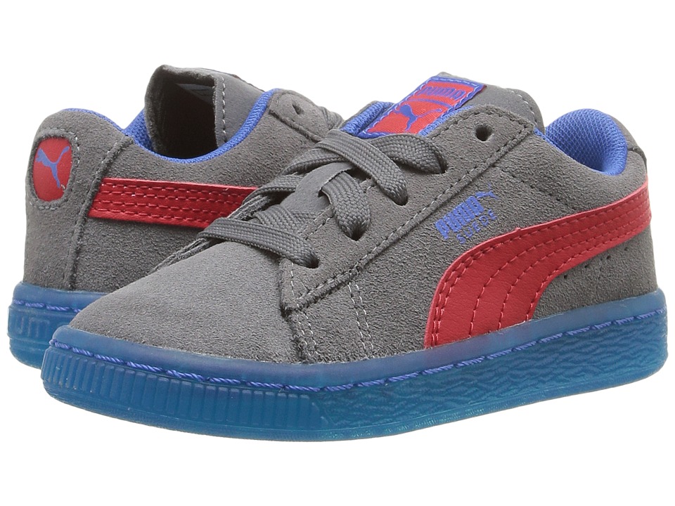 puma suede kids grey