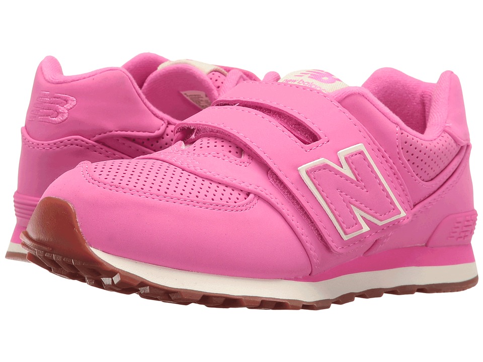 New Balance Kids 574 Breathe HL (Little Kid/Big Kid) (Pink/Pink) Girls Shoes