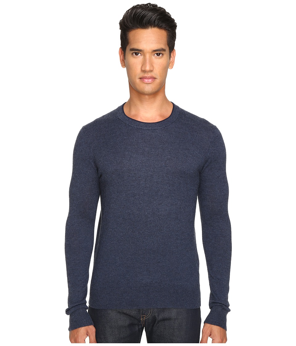 Jack Spade Jersey Stitch Crew Neck Sweater (Dark Navy) Men