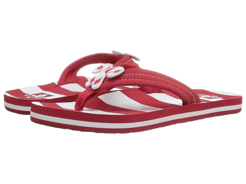Reef Kids Little Ahi Scents (Infant/Toddler/Little Kid/Big Kid) (Candy Cane) Girls Shoes