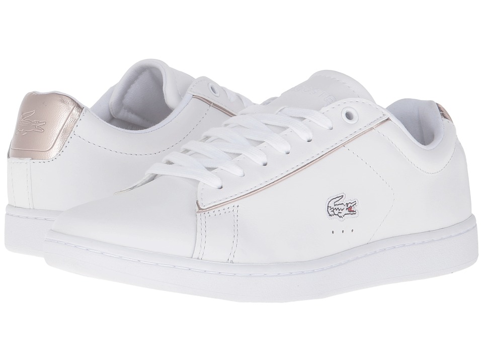 lacoste carnaby evo women's white