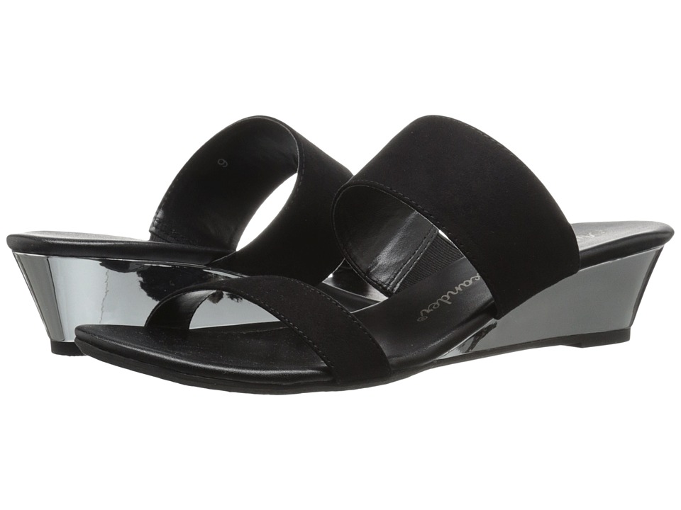 Athena Alexander Sparkler (Black Suede) Women