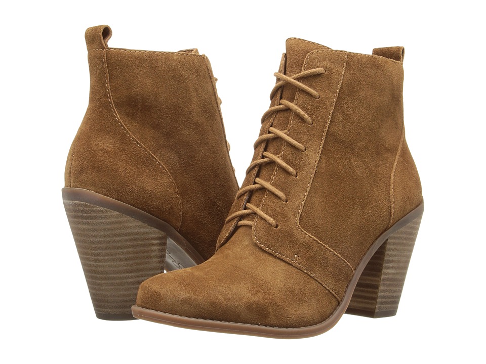 Jessica Simpson Channie (Canela Brown Split Suede) Women