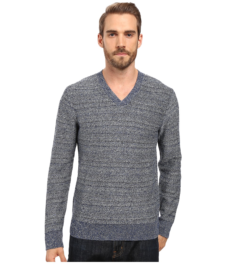 Lucky Brand Novelty Sweater (Blue) Men