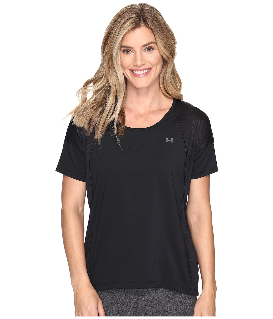 Under Armour Armour Sport Short Sleeve (Black/Black) Women