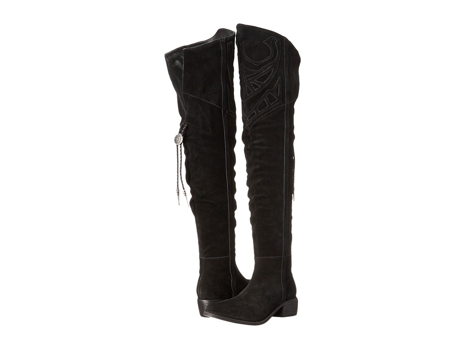 Matisse Bolo (Black Leather Suede) Women
