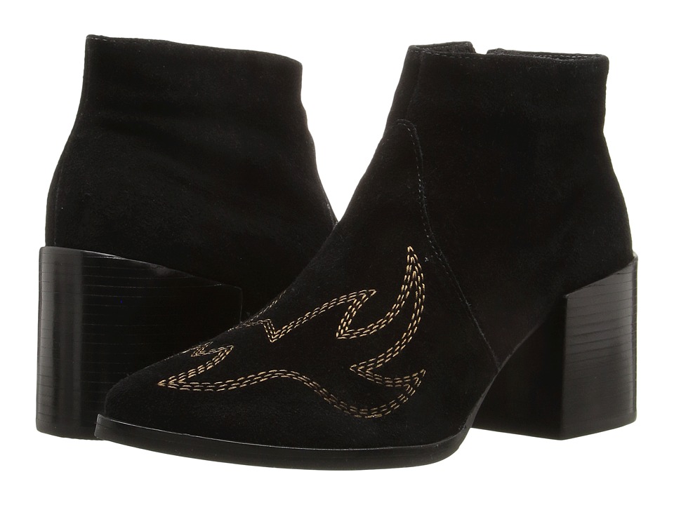 Matisse Vox (Black Leather Suede) Women