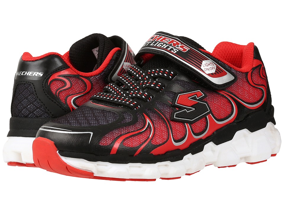 skechers shoes kids red