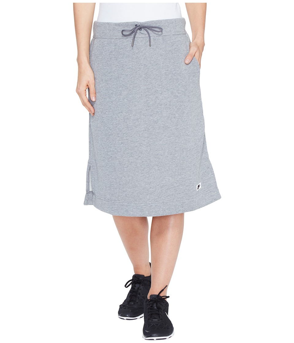 Nike Sportswear Modern Skirt (Carbon Heather/Dark Grey) Women