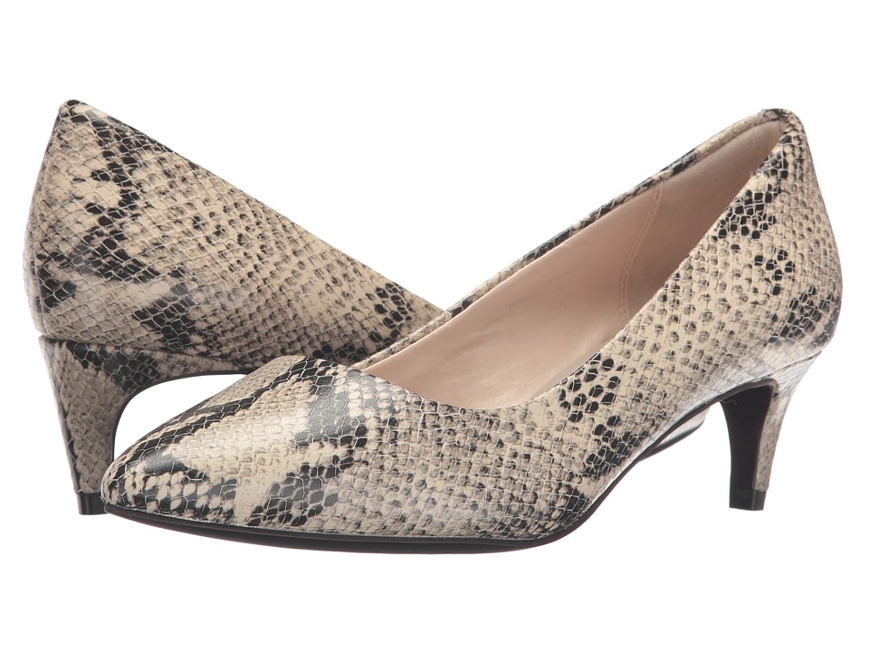 Cole Haan Sale, Women's Shoes Cole Haan Amelia Grand Pump 45mm (Roccia Snake Print) Women's Shoes
