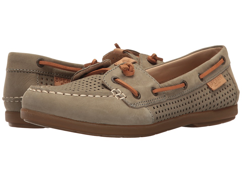 Sperry Coil Ivy Perf (Olive) Women