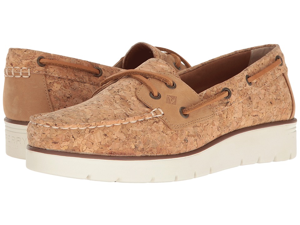 Sperry Azur Cora Cork (Tan Cork) Women