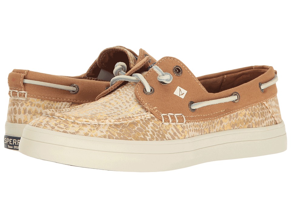 Sperry Crest Resort Python (Linen/Gold) Women