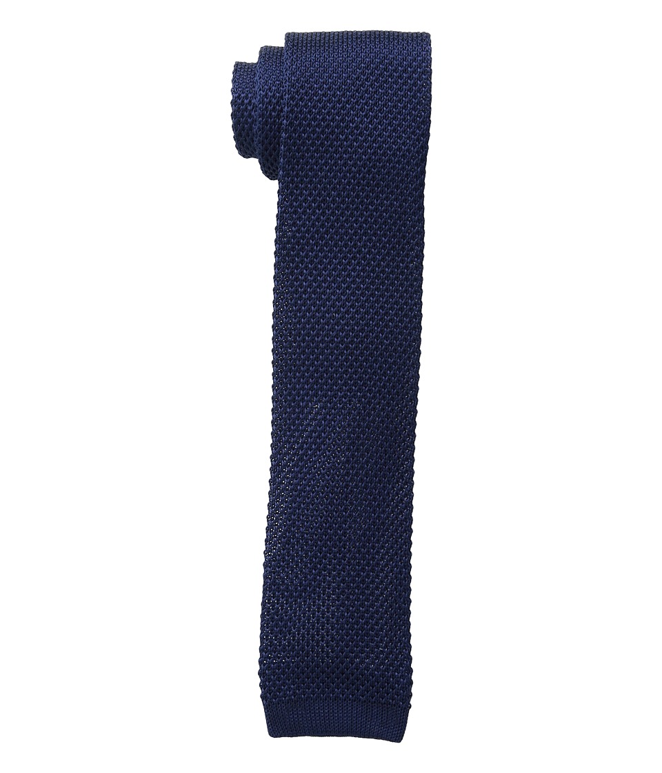 Tommy Hilfiger - Knit Solid (Navy) Ties