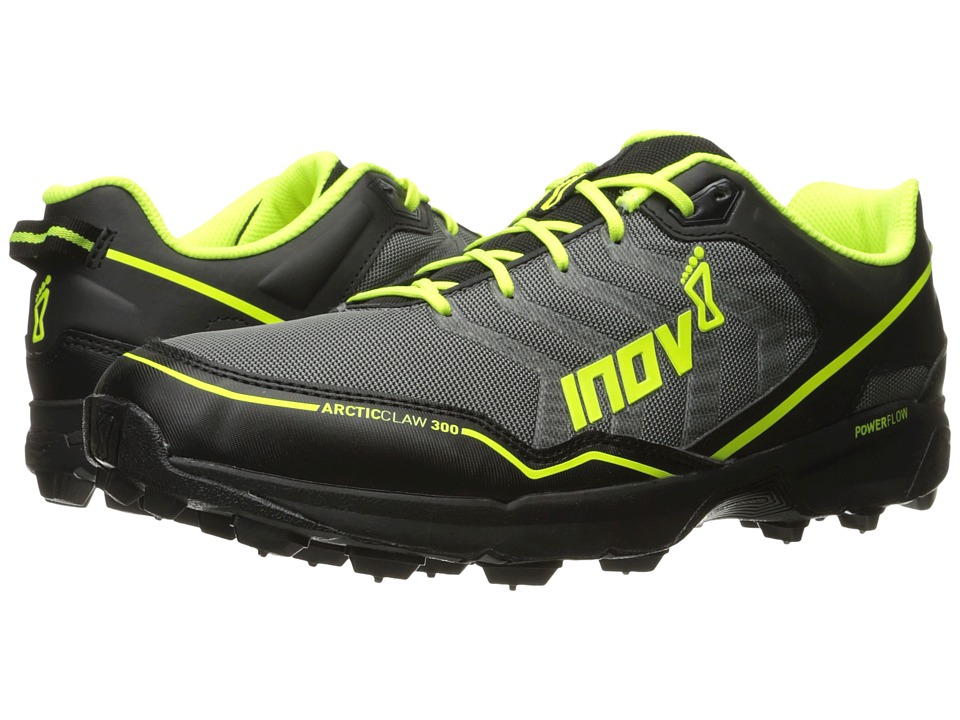 inov-8 Women's Shoes inov-8 Arctic Claw 300 (Grey/Black/Neon Yellow) Running Shoes