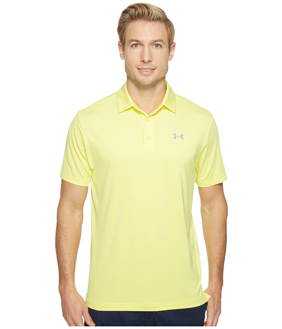 Under Armour Golf UA Playoff Polo (Tokyo Lemon/Tokyo Lemon/Steel) Men