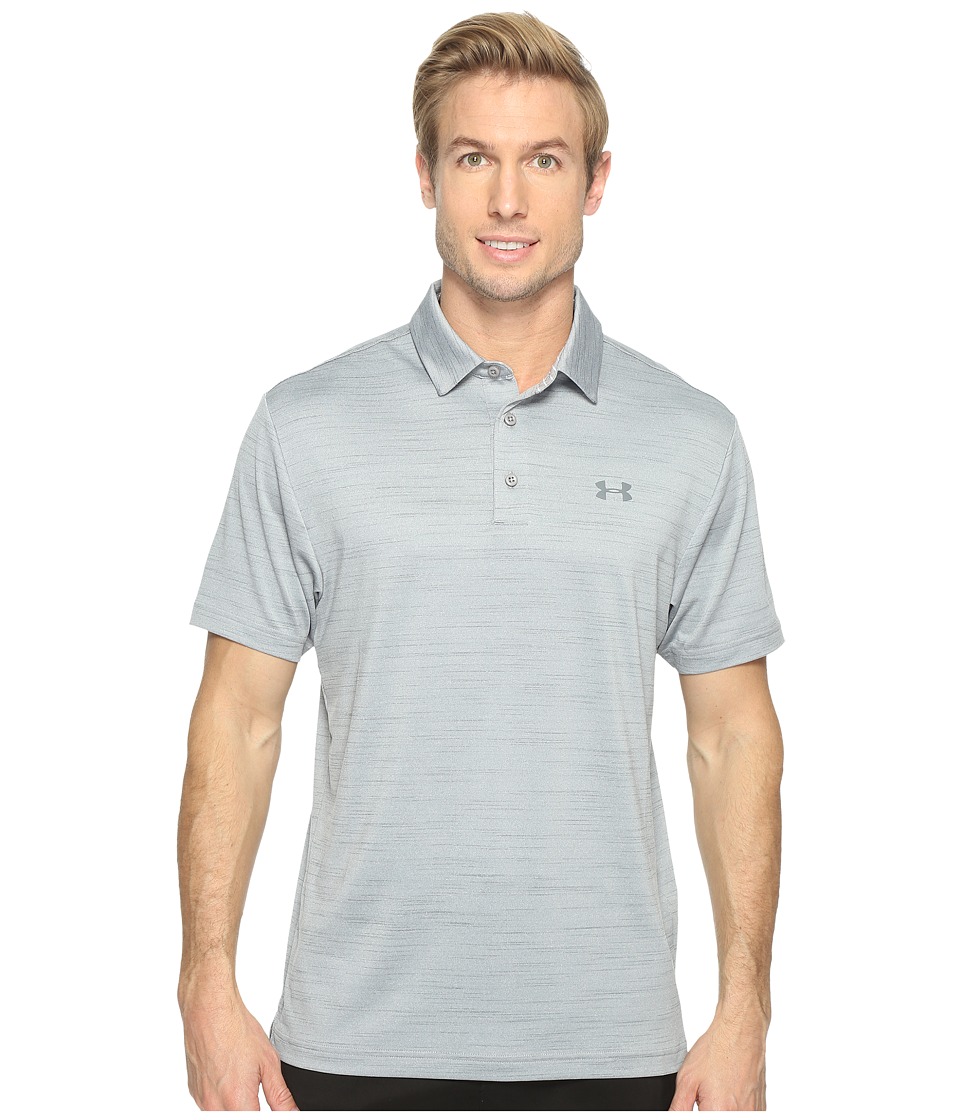 Under Armour Golf UA Playoff Polo (Steel/White/Graphite) Men