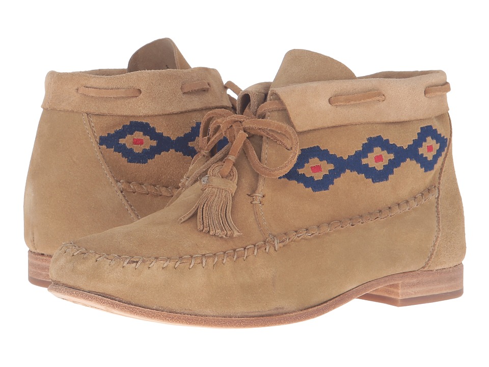 Soludos Moccasin Bootie (Stone Suede) Women