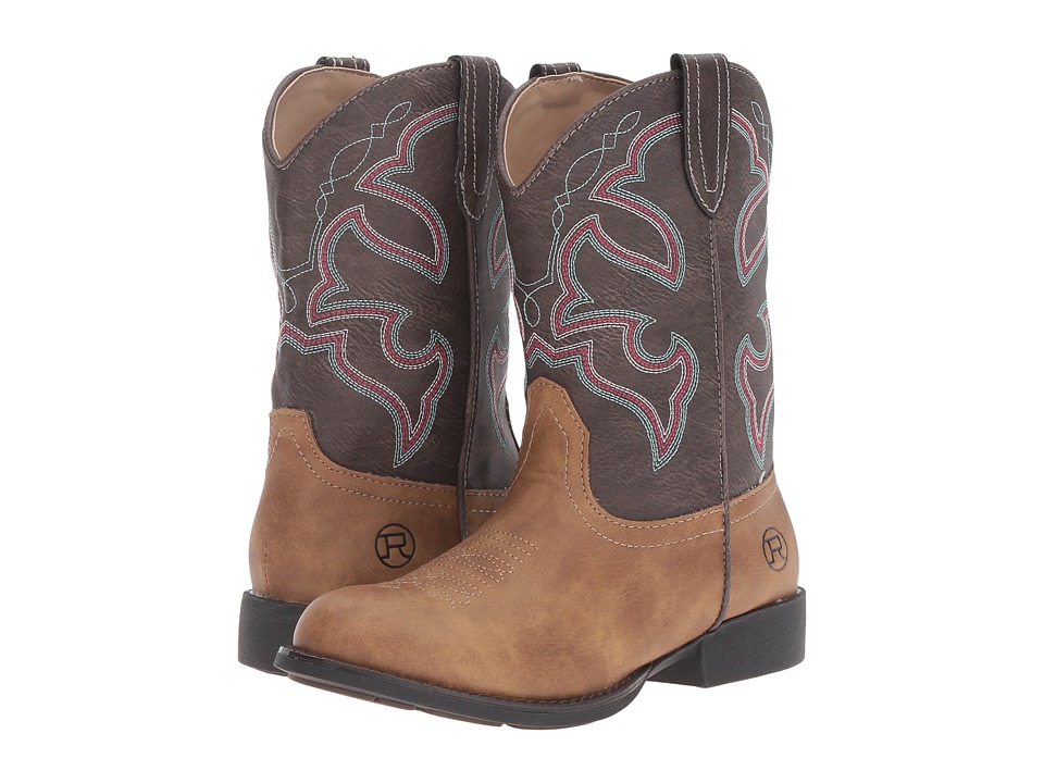 Laredo Kids Easton Tan/Blue Boys Laredo Kids Easton Tan/Blue Boys