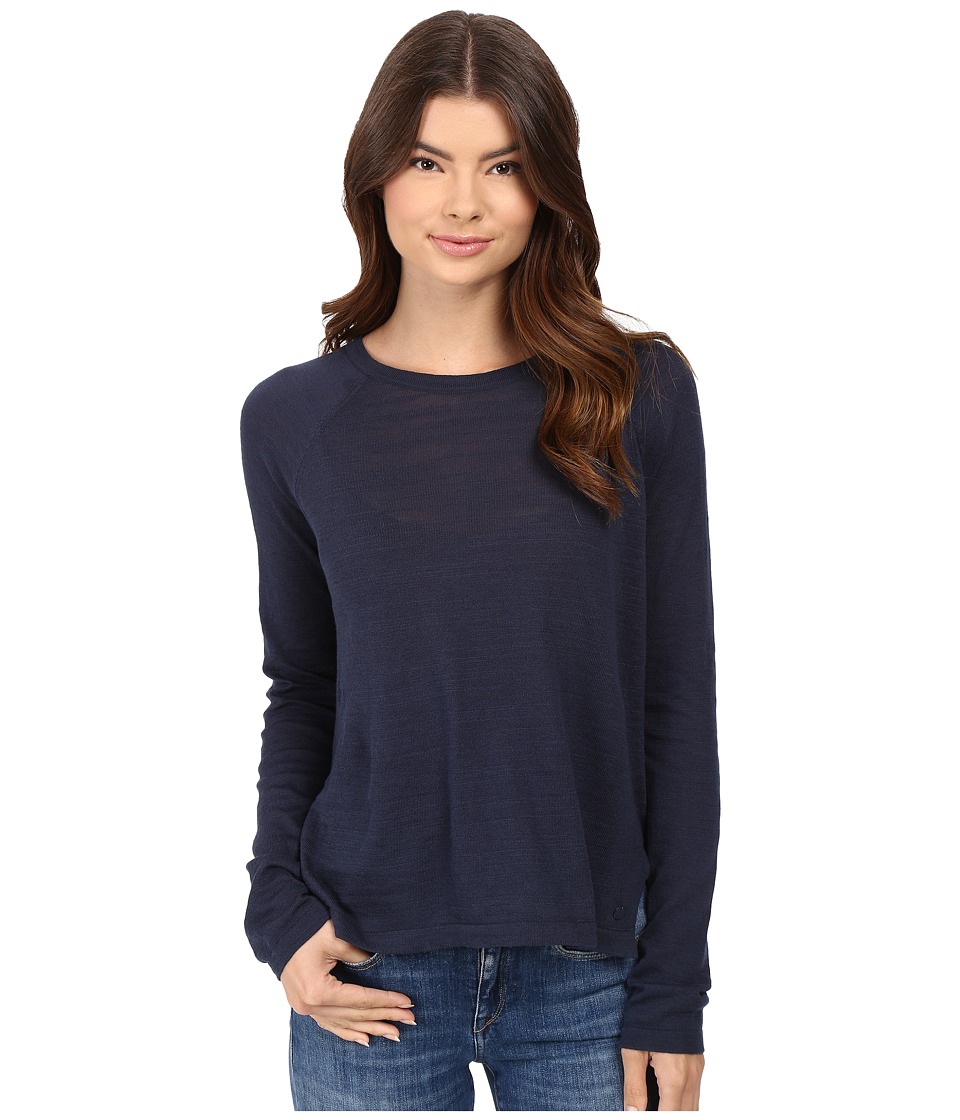 Bench - Base High-Low Sweater (Dress Blues) Women