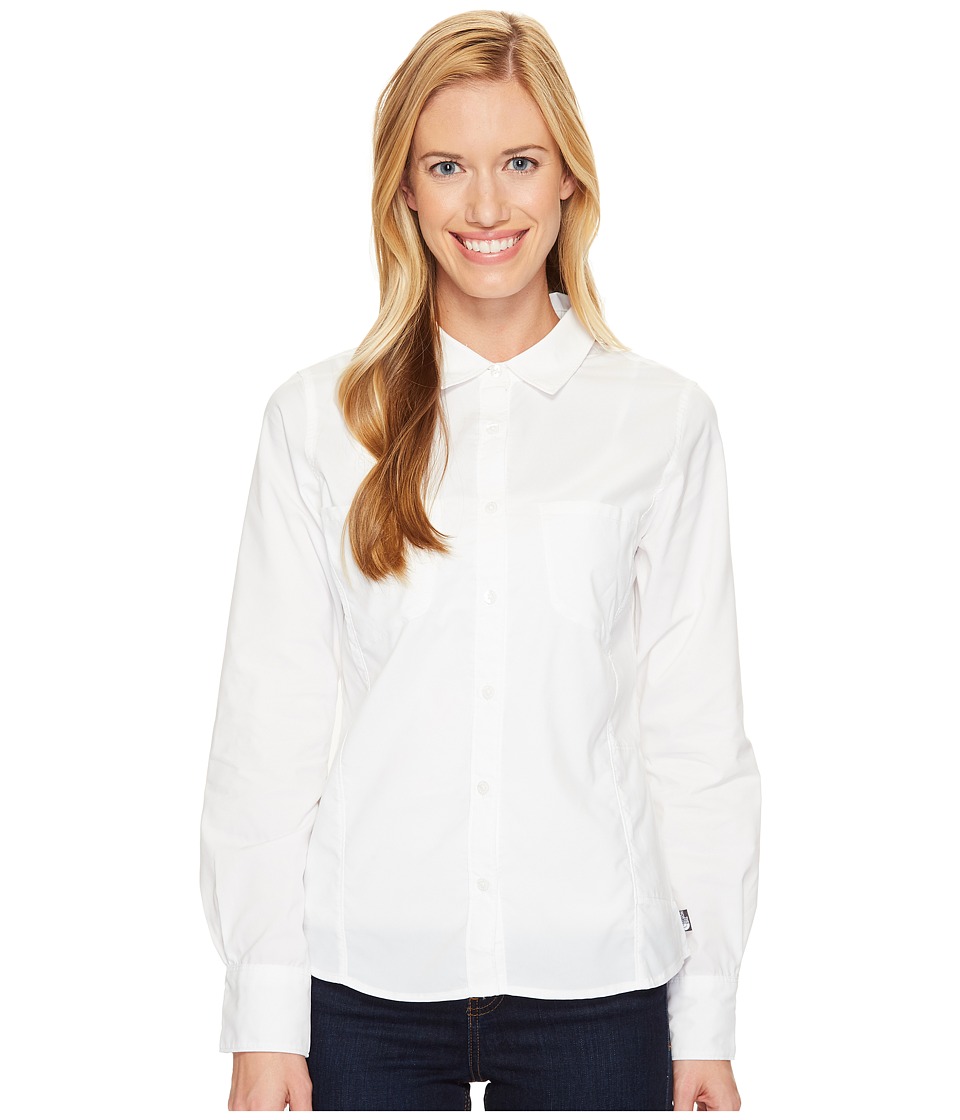 The North Face Long Sleeve Sunblocker Shirt (TNF White (Prior Season)) Women
