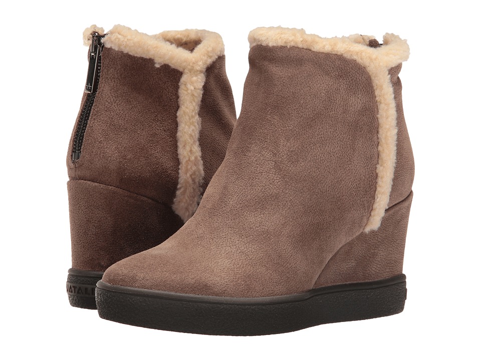 Aquatalia Charlie (Taupe Pebbled Suede) Women
