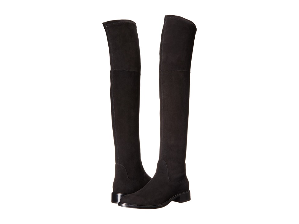 Aquatalia Gisele (Black Stretch Suede) Women