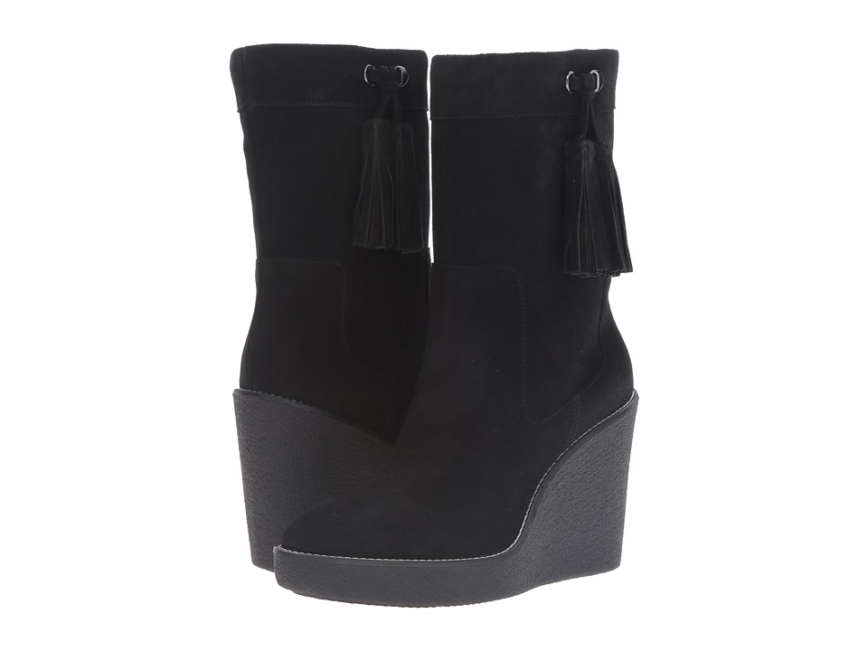 Aquatalia Viola (Black Suede) Women